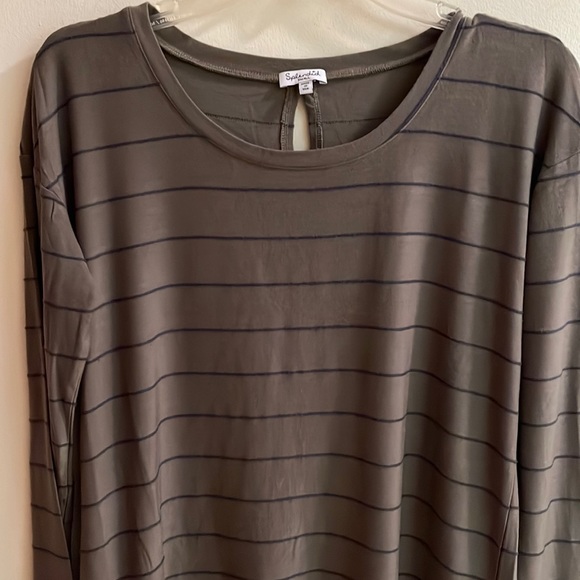 SPLENDID Stripe Pullover with Back Detail Size S - Picture 2 of 6